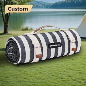 Factory Customize Print Outdoor Travel Portable Folding Waterproof Camping Beach Picnic Mat Blanket