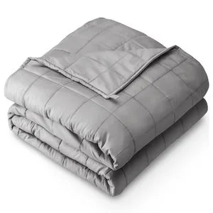 Wholesale Custom Glass Beads Filling Heavy Blanket High Quality Sleep Improving Weighted Blankets for Adults