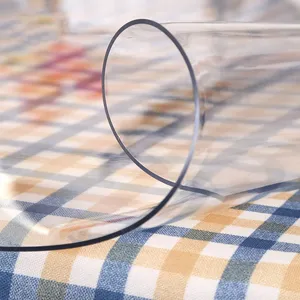 Wholesale Available Soft PVC Film for Table Covers, Waterproof & Stain-Resistant