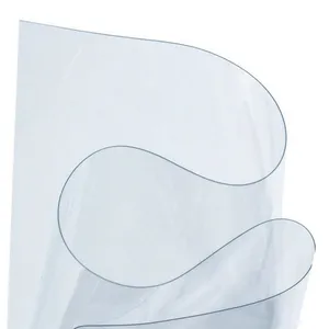 High Quality Customizable Thickness Transparent Water-Proof Soft Plastic PVC Roll Film for Umbrella Raincoat Making