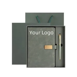 New A5 Notebook Gift Box Set Corporate Exhibition Gift High-End Business Souvenir Custom Corporate Gift Set
