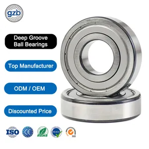 6000 Zz Deep Groove Ball Bearing 10X26X8mm High Precision Industrial Grade