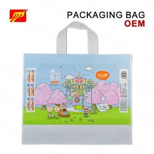Custom Design Plastic Bag Custom Printing Baby Diaper Packaging Bag