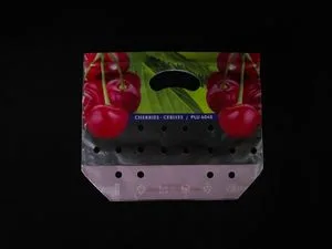 Custom Clear Plastic Banana Apple Orange Grape Protection Packaging Bags Heat-Seal Fresh Fruit