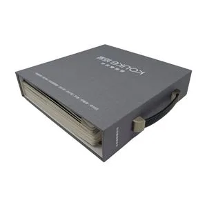 Elegant Personalized Sophisticated Swatch Book Professional Textile Sample Display Presentation Binder Curtain Fabric