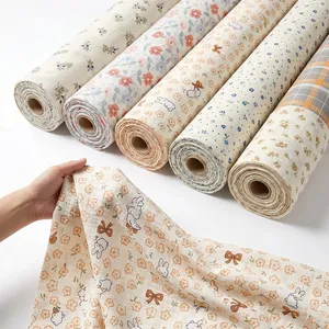 Factory Direct Premium Egyptian Cotton Bedding Fabric Ultra Soft Breathable Luxury Textile for High-End Home Bedding Set