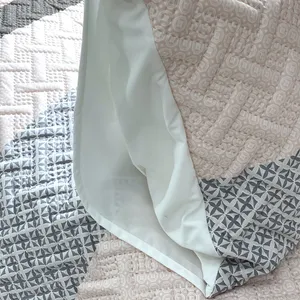 Quilt Cover Size 210*210cm Peached Polyester Fabric Bed Sheets Bedding Set for Home Use