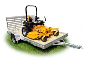 12X6 Aluminum Box /Utility /ATV Car Trailer