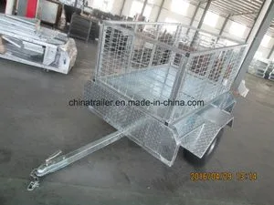 5X3 Galvanized ATV Box Trailer /Farm Trailer /ATV Tow Behind Trailer