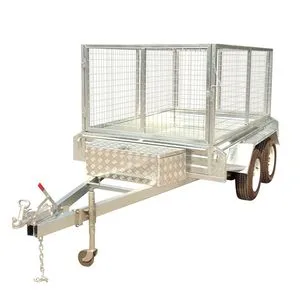 Full Weld Galvanzied Tandem Axle Box Trailer (SWT-TT85)
