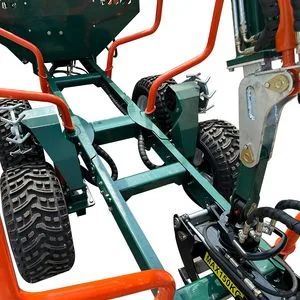 4WD Drive Remote Control Timber Trailer with Telescopic Boom Log Crane and Grapple