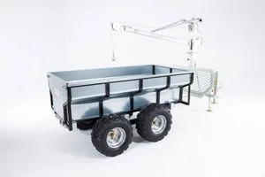 Box Liner Anti-Erosion Four Extension Arms Heavy Duty ATV Trailer with CE