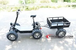 ATV Cargo Trailer Kit Garden Dump Cart Utility Trolley Farm Tipping Trailer From Original ATV Factory