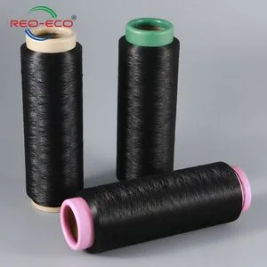 100% Polyester POY DTY FDY Raw White Sewing Thread Recycled Yarn