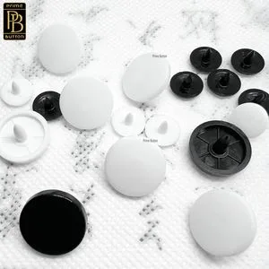 Pb Resin 10mm Plastic Snap Fastener Button for Clothing and Bibs