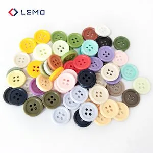 High Quality Custom Colorful Plastic Button for Clothing Garment Accessories Wholesale