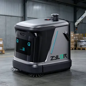 Smart Industrial Commercial Robot Vacuum Cleaner, Auto Mop Scrubber for All Floors