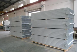 Steel Panel Transformer Oil Cooling Heating System Cutting Angle Radiator