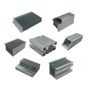 Aluminum Alloy 6063 Profile Oil Heatsink Part Water Heating Cast Iron Extrusion Custom Heat Sink Aluminium Extruded Cast Iron Engine Truck Car Auto Radiator