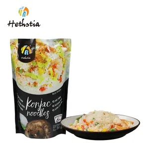 Private Label Gluten Free Low Carb Konjac Rice Instant Shirataki Instant Rice