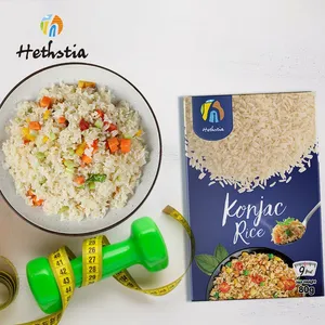 Plant-Based Keto Friendly Organic Konjac Halal Rice Dried Konjac Rice