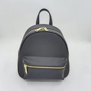 Vegan Fashion Luxury Apple Skin Leather Leisure Backpack for Girls and Kids