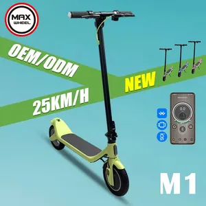 M1 OEM ODM Custom Frame Color 10ah Battery Stand up EU UK Warehouse Powered Skateboard Electric Mobile Girls Stunt Kick Two Wheel Elektrische Scooter
