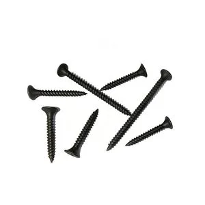 Black Galvanized Drywall Screw Wood Self Tapping Self Drilling Screw for Furniture Construction Wall Panel Decoration Hardware Fasteners Wood Screw