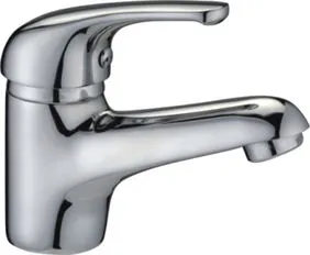 Trendy Double Hole Faucet and Elegant Bathroom Water Fixture for Design