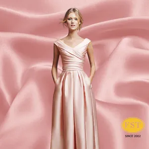 Rts Ready Stock Natural 12mm 14mm 16mm 19mm 22mm 30mm 40mm Weight 114cm 140cm Width 100% Mulberry Silk Satin Charmeuse Silk Fabric for Woman Girl Ladies Garment