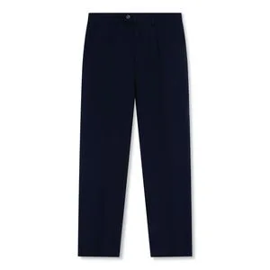 Black Middle School Uniforms Bottoms Navy Blue Pants Boys Flat Front Trousers School Uniform