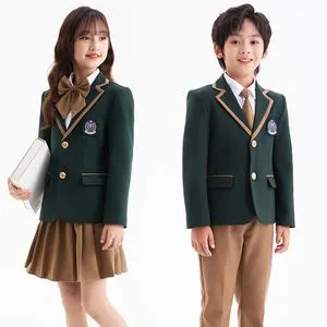 Factory Supply ODM Primary Children Middle School High Kids Kindergarten Girl and Boys Designs Custom School Uniform