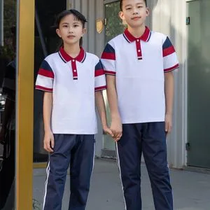 Hot Sale Durable Easy-Care Child School Clothes Kids Uniform for University
