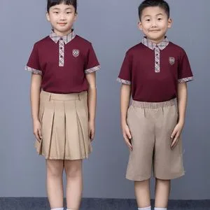 Best Selling Breathable Classic Fit School Uniform for High School