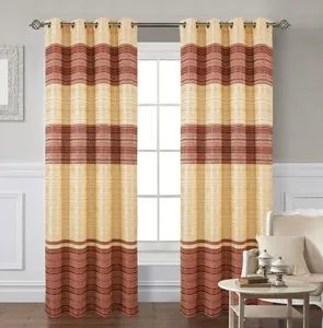 Designer Jacquard Curtains for a Sophisticated Look, Luxury Jacquard Window Curtain for Living Room