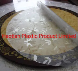 PVC Table Cloth Sheet Different Design Supplier
