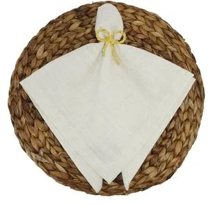 High-Quality Linen Natural Linen Fabric for Table Cloth and Napkins