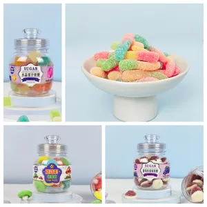Оптовые фруктовые жевательные конфеты с фруктовым вкусом, индивидуально упакованные сладкие и кислые конфеты