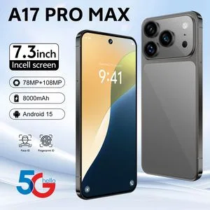 New Arrival A17 PRO Max Phones OEM/ODM Customized Cell Phones