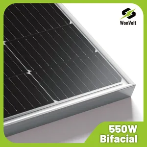 12bb 550 Watt Solar Panels Longi Mono 560W 570W 580W 600W N Type Solar Panel