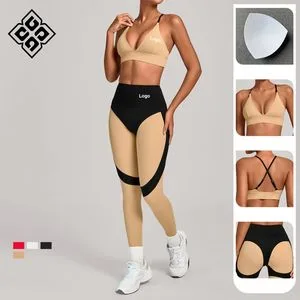 Women's Lightweight Sport Clothes Sustainable Fitness Suit High Quality New Product Colors Pattern Yoga Set