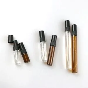 Wholesale 2ml 3ml 5ml 10ml Mini Transparent Sample Perfume Glass Vials