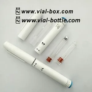 Automatic Disposable Injector Pen Cartridge Vial Use Glass Cartridge Vial