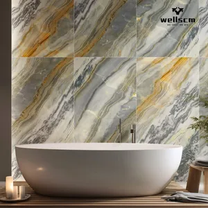 Home Marble Carreaux Vitrifie 60X60 Porcelain Ceramic Tiles