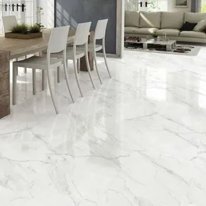 Foshan Wall Glazed Ceramic 60X60 Porcelain Marble Look Glazed Ceramic Floor Tile