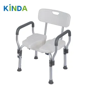 Durable Lightweight Seat Shower Chair Bath Stool for Seniors