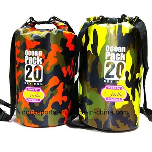Wholesale Outdoor Sport Ocean Pack PVC Waterproof Floating 500d Dry Bag Backpack, Waterproof Dry Bag Dry Sack, Lightweight Duffel Hilking Dry Bag Water Sport