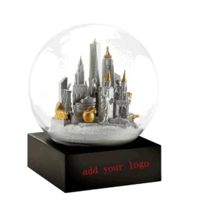 Custom Famous Building Snow Globe 3D Snow Ball Souvenirs