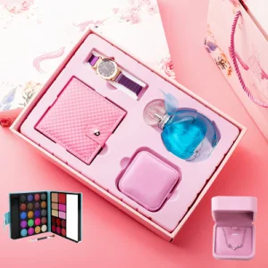 Popular Mother's Day Creative Perfume Watches Cosmetics Set Box Holiday Event Souvenir