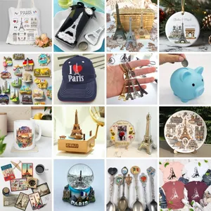 Wholesale Price Yiwu Market OEM Manufacturer Customized Gift Shop Items Personalized Custom Design Travelling Tour Travel Tourism Tourist Souvenir Factory